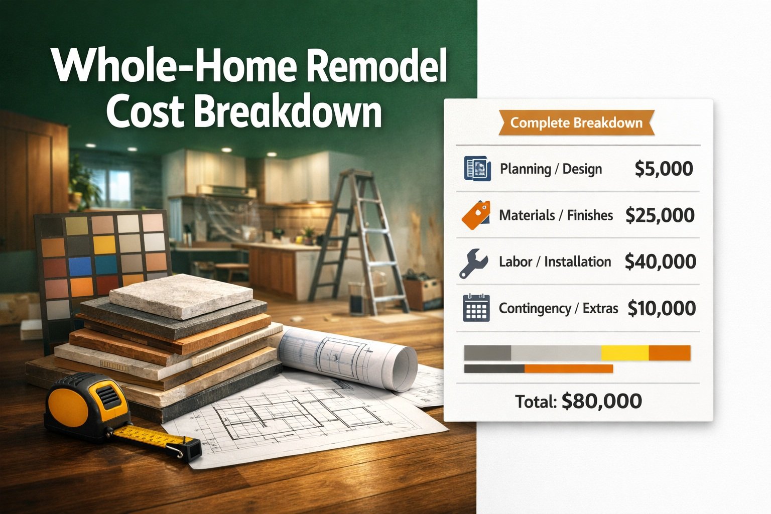 Whole-Home Remodel Cost